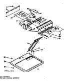 Top and console assembly