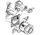 Kenmore 11077430410 bulkhead assembly diagram