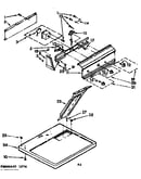 Top and console assembly