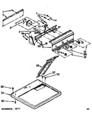 Top and console assembly