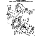 Sears 11077432400 bulkhead assembly diagram