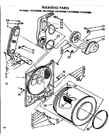 Bulkhead parts
