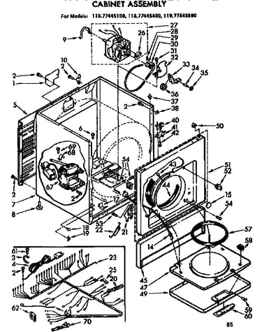 Cabinet assembly