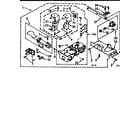 Sears 11077455600 burner assembly diagram