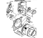Sears 11077455410 bulkhead assembly diagram
