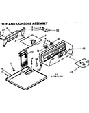 Top and console assembly
