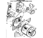 Sears 11077483100 bulkhead parts diagram