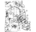 Sears 11077483620 cabinet parts diagram