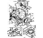 Sears 11077520610 cabinet assembly diagram