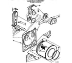 Sears 11077525100 bulkhead assembly diagram