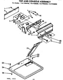 Top and console assembly