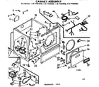 Sears 11077562400 cabinet asm diagram