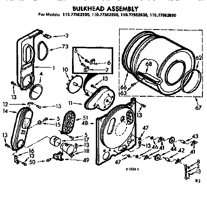 Bulkhead asm