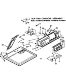 Top and console assembly