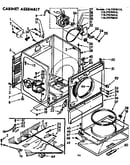 Cabinet assm