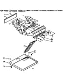 Top and console assembly