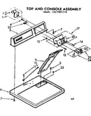 Top and console assembly