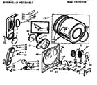 Sears 11077615100 bulkhead assembly diagram