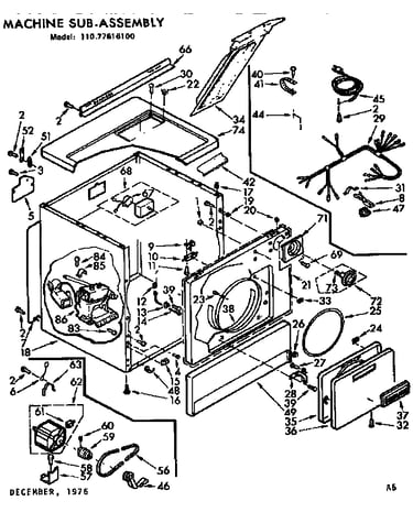 Machine sub-assembly