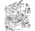 Sears 11077616110 machine sub-assembly diagram