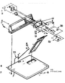 Top and console assembly