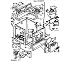 Sears 11077646110 machine sub-assembly diagram