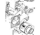 Sears 11077656110 bulkhead assembly diagram