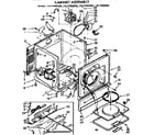 Sears 11077660400 cabinet parts diagram