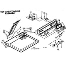 Top and console assembly