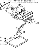 Top and console assembly