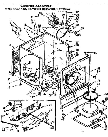 Cabinet assembly