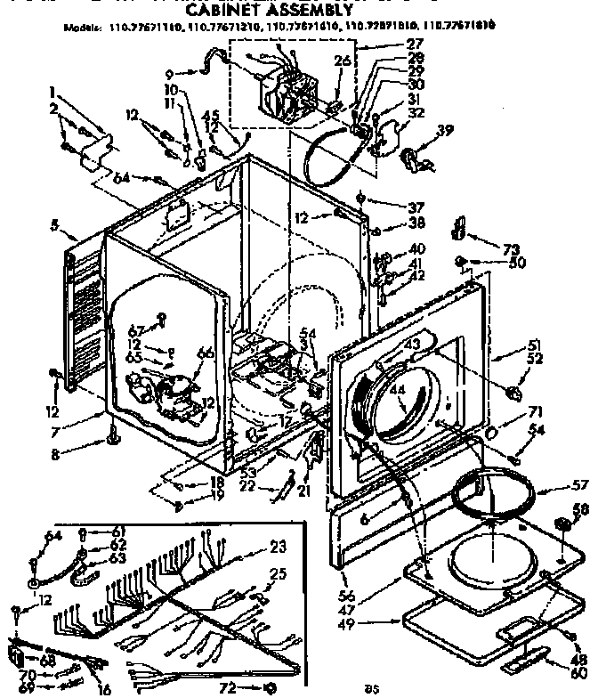 Cabinet assembly