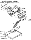 Top and console assembly