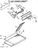 Top and console assembly