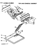 Top and console assembly