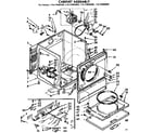 Sears 11077690200 cabinet assembly diagram
