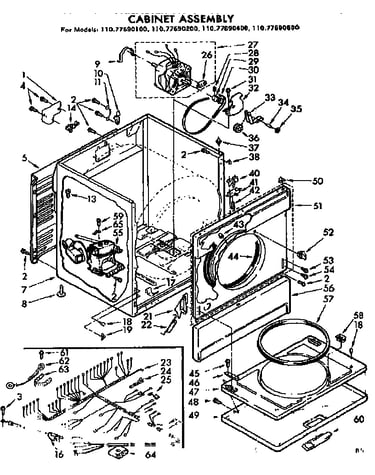 Cabinet assembly