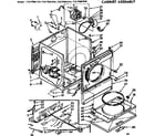 Sears 11077691210 cabinet assembly diagram