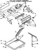 Top and console assembly