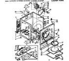 Sears 11077870200 cabinet parts diagram