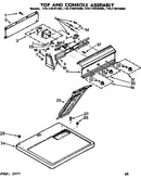 Top and console assembly