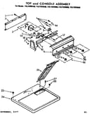 Top and console assembly