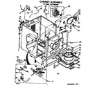 Sears 11077915100 cabinet asm diagram