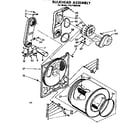 Sears 11077950100 bulkhead assembly diagram