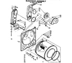 Sears 11077955100 bulkhead assembly diagram