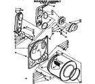 Sears 11077955110 bulkhead assembly diagram