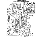 Sears 11077965610 cabinet assembly diagram