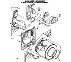Sears 11077965110 bulkhead assembly diagram