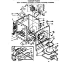Sears 11077970400 cabinet parts diagram