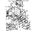 Sears 11077971800 cabinet parts diagram